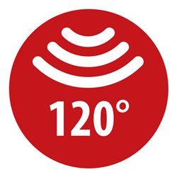 brennenstuhl®Connect WiFi LED Duo Strahler mit Bewegungsmelder WFD 3050 P / LED Wandstrahler 30W für außen IP54 steuerbar per ko