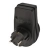 Steckdosenadapter EDS 10 IP44 mit Ein/Aus Schalter für den Außenbereich im Polybag