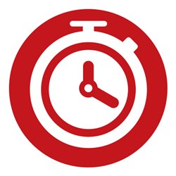 Digitaler Countdown Timer DC 2013 weiß