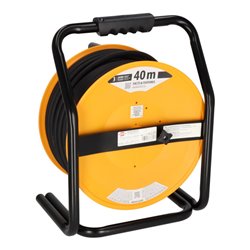 Brobusta CEE 4 IP44 Gewerbe-/Baustellen-Kabeltrommel 40m H07RN-F 5G2,5