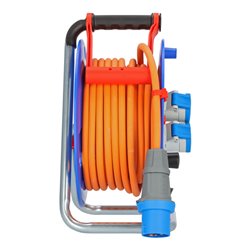 Garant CEE 2 IP44 Camping-/Maritimkabeltrommel 25m H07RN-F 3G2,5