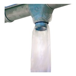 Fallrohrprovisorium FRP-100 neutral 100 µm L.100m B.200mm LDPE