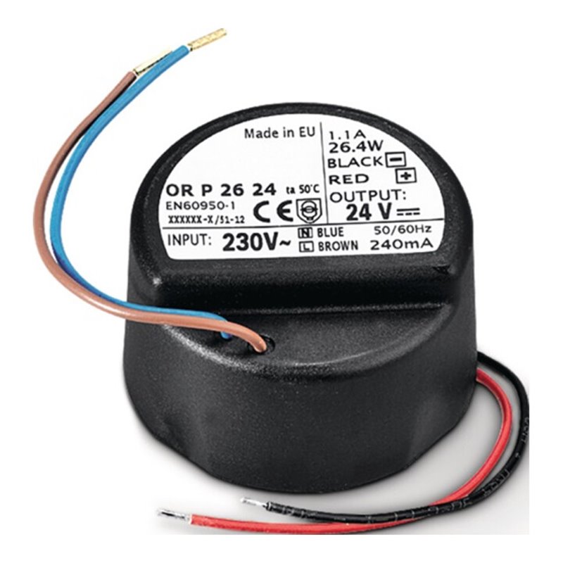 Zutrittskontrollsystem Netzt.NT 1,1 A-24 V UP schwarz Netzt.Unterputz GEZE