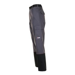 Planam Bundhose Weld Shield grau/schwarz