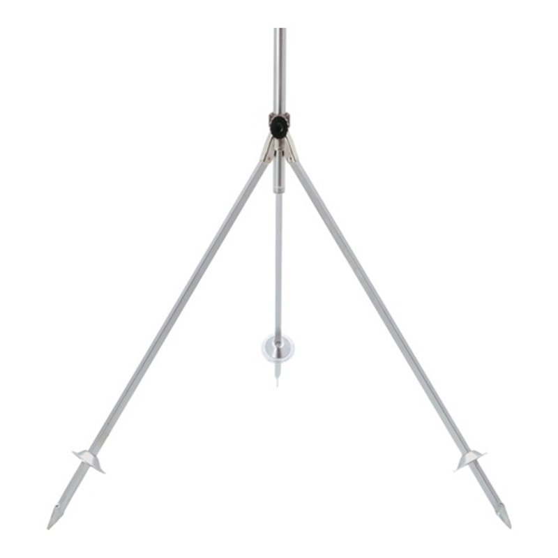 Dreibeinstativ 2xG1Zoll AG STA verz.m.Standspitzen GEKA