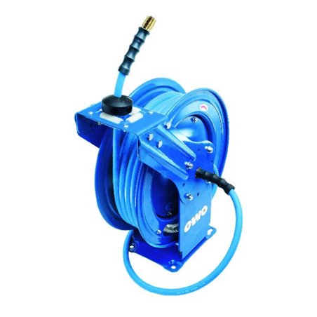 Schlauchaufroller BluBird f.Luft u.Wasser L.15m Geh.Metall Ausgang DN 7,2 EWO