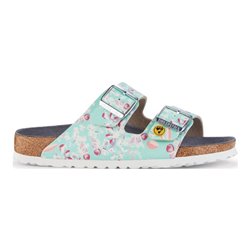 Sandale Arizona ESD Gr.37 flower field mint Birko Flor EN 61340 BIRKENSTOCK