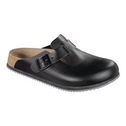 Clog Boston SL Gr.40 schwarz Obermaterial:Leder EN20345 SRA BIRKENSTOCK