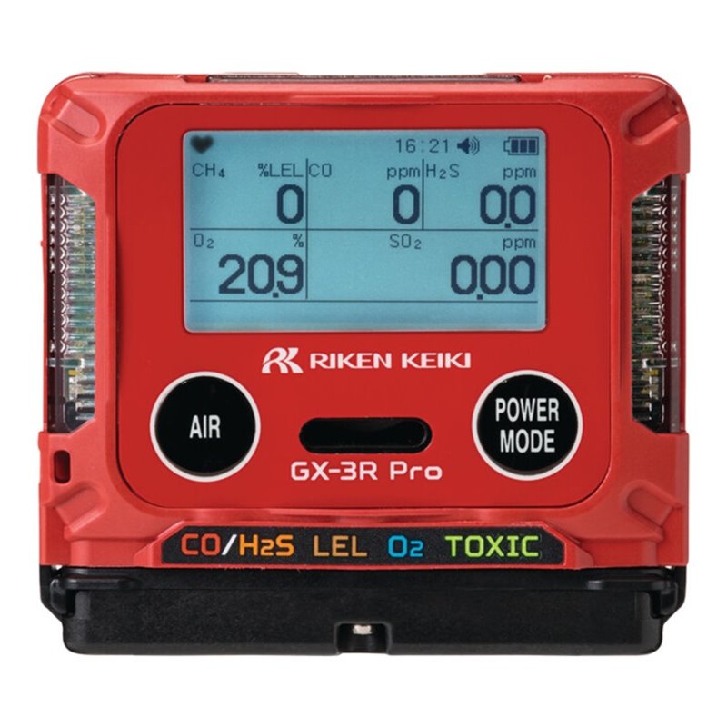 Gaswarngerät GX-3R Pro 5-Gas Messgerät RIKEN KEIKI