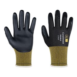 Schnittschutzhandschuhe CoreShield Double 22-2D18B Gr.11/XXL schwarz/gelb PSA II