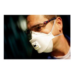 Atemschutzmaske 9322+FFP2+BV FFP2/V NRD m.Ausatemventil 330St./KT 3M