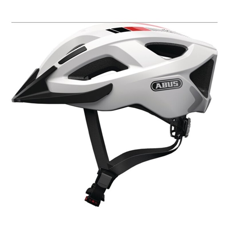 Radhelm Aduro 2.0 Kopfumfang 51-55cm weiß ABUS