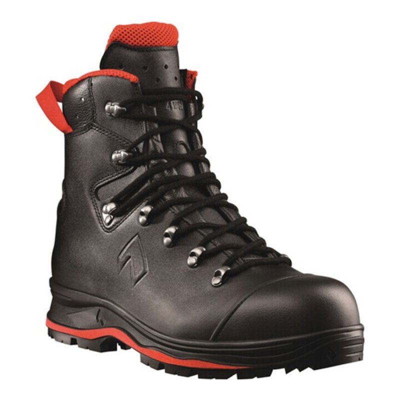 Sicherheitsstiefel TREKKER PRO 2.0 Gr.9,5 (44) schwarz/rot S3 HRO HI CI WR SRC