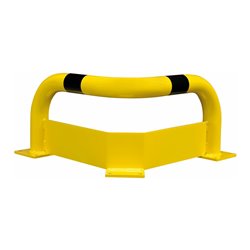 Moravia Eckrammschutz-Bügel Black Bull mit Unterfahrschutz für innen 600 mm 76 mm 3 mm