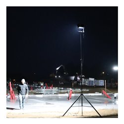 LED-Strahler SITE LIGHT 60 630 W 60000 lm 10m H07RN-F 3x1,5 mm² IP65 SCANGRIP