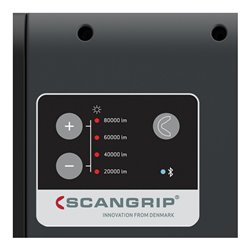 LED-Strahler SITE LIGHT 60 630 W 60000 lm 10m H07RN-F 3x1,5 mm² IP65 SCANGRIP