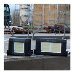 LED-Strahler SITE LIGHT 60 630 W 60000 lm 10m H07RN-F 3x1,5 mm² IP65 SCANGRIP