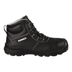 Sicherheitsstiefel TeamStar 5310 Gr.44 schwarz/grau S3 SRC EN20345 Leder RUNNEX