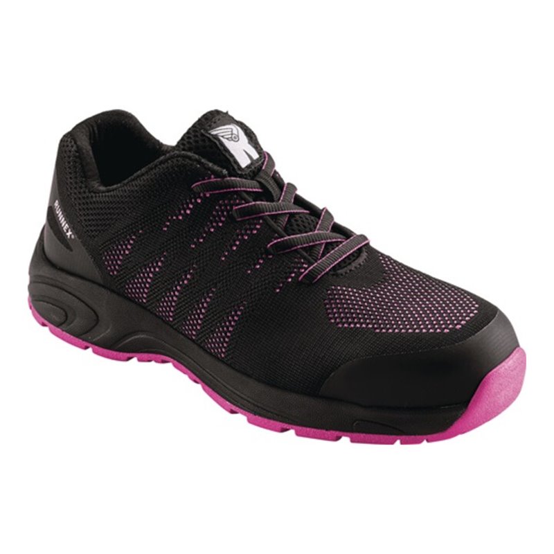 Damensicherheitsschuh GirlStar 5180 Gr.39 schwarz/pink S1P SRC PES RUNNEX