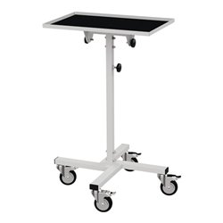 Materialständer Ladefl.L410xB610mm H.994-1344mm grau Ablage neigbar b.360Grad