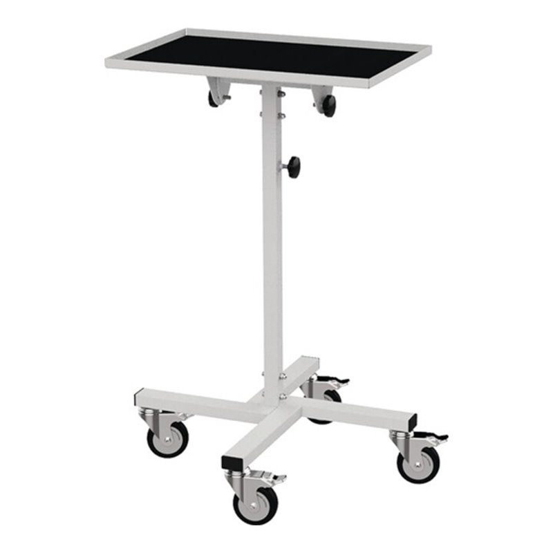 Materialständer Ladefl.L410xB610mm H.994-1344mm grau Ablage neigbar b.360Grad