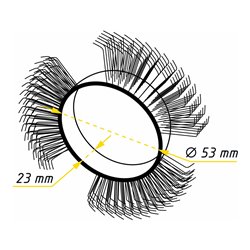 HAZET Bürstenband fein