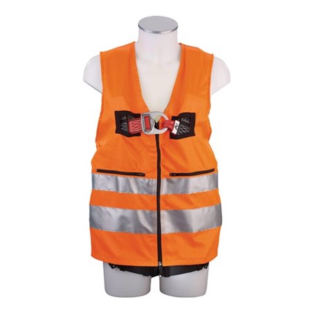 Warnweste MAS40 Quick EN361 EN20471 2-Punkt,Weste orange f.Gr.44-54 MAS