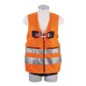 Warnweste MAS40 Quick EN361 EN20471 2-Punkt,Weste orange f.Gr.44-54 MAS
