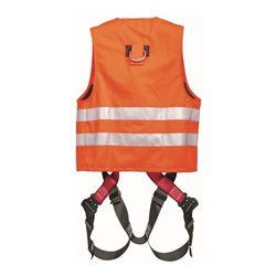 Warnweste MAS40 Quick EN361 EN20471 2-Punkt,Weste orange f.Gr.44-54 MAS