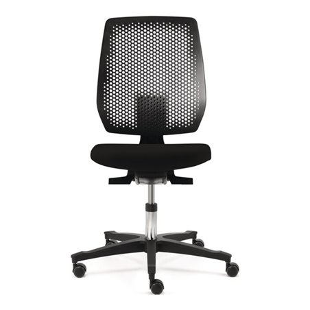 Arbeitsdrehstuhl Tec spot Rl.Stoffpolster schwarz Sitz-Höhe 410-570mm DAUPHIN