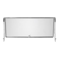 Sichtscheibe f.Regalkasten B.230mm PP transp.LA-KA-PE