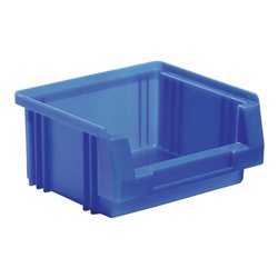 Sichtlagerkasten PLK L90xB102xH50mm PP blau LA-KA-PE