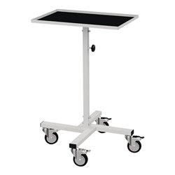 Materialständer Ladefl.L410xB610mm verstellb.H.945-1295mm lichtgrau Ablage starr