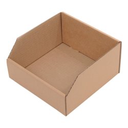 Regalkasten L200xB200xH100mm braun 1-wellige Pappe