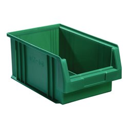 Sichtlagerkasten PLK L330xB213xH150mm PP grün LA-KA-PE