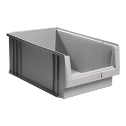 Sichtlagerkasten PLK L500xB315xH200mm PP grau LA-KA-PE