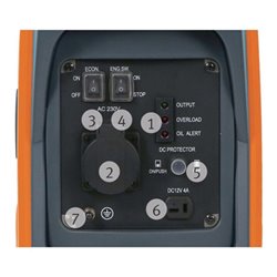 Stromerzeuger PG-I 12 SR 1 kW Benzin UNICRAFT