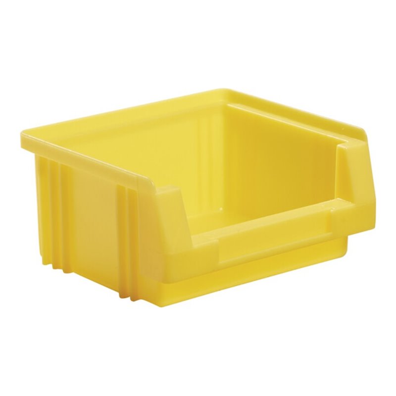 Sichtlagerkasten PLK L90xB102xH50mm PP gelb LA-KA-PE