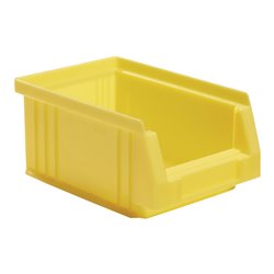 Sichtlagerkasten PLK L164xB105xH75mm PP gelb LA-KA-PE