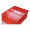 Trennw.f.Regalkasten B.230mm H.132mm Prolypropylen transparent,offen 1 BT25 ST.