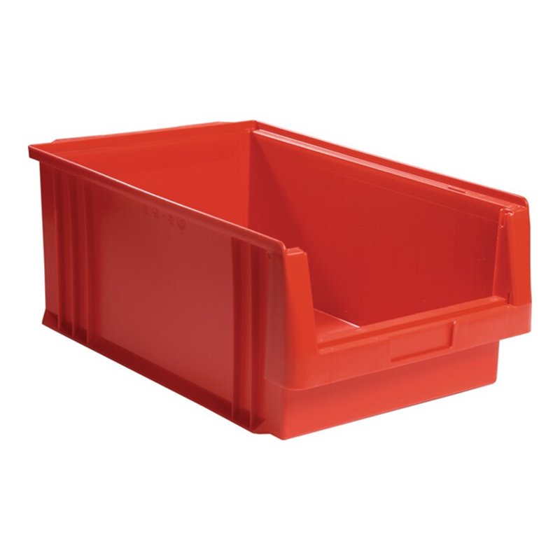 Sichtlagerkasten PLK L500xB315xH200mm PP rot LA-KA-PE