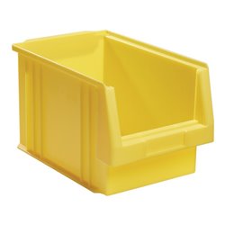 Sichtlagerkasten PLK L330xB213xH200mm PP gelb LA-KA-PE