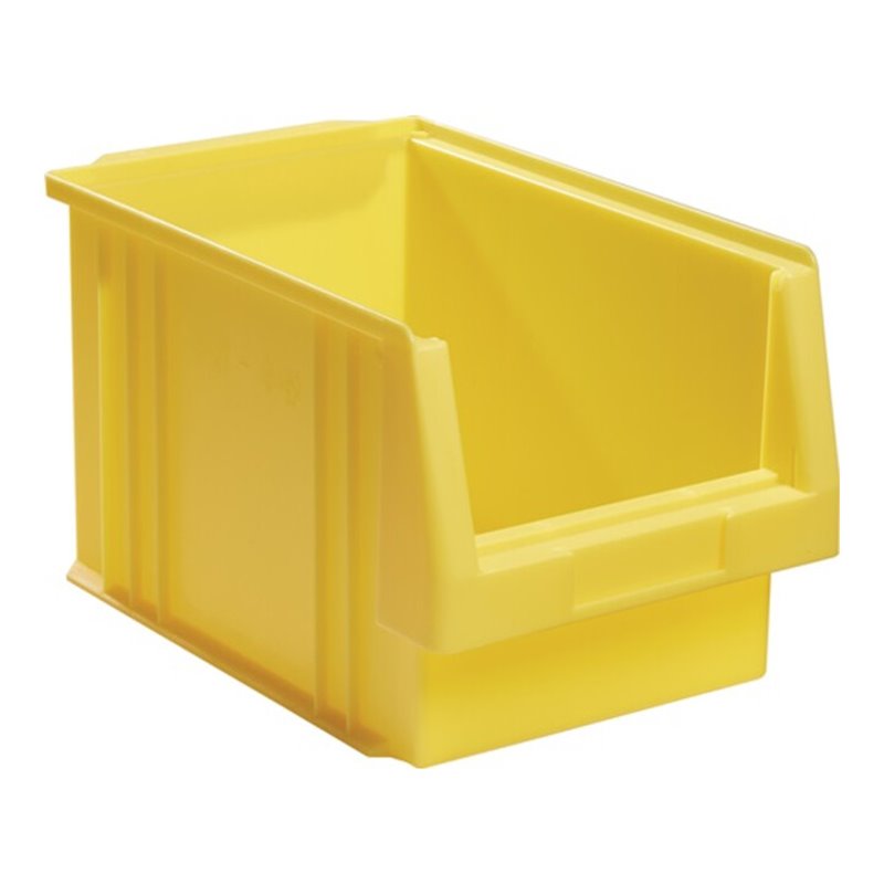 Sichtlagerkasten PLK L330xB213xH200mm PP gelb LA-KA-PE