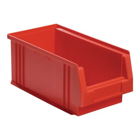 Sichtlagerkasten PLK L290xB150xH125mm PP rot LA-KA-PE
