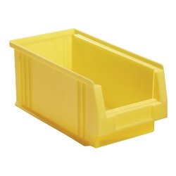 Sichtlagerkasten PLK L290xB150xH125mm PP gelb LA-KA-PE