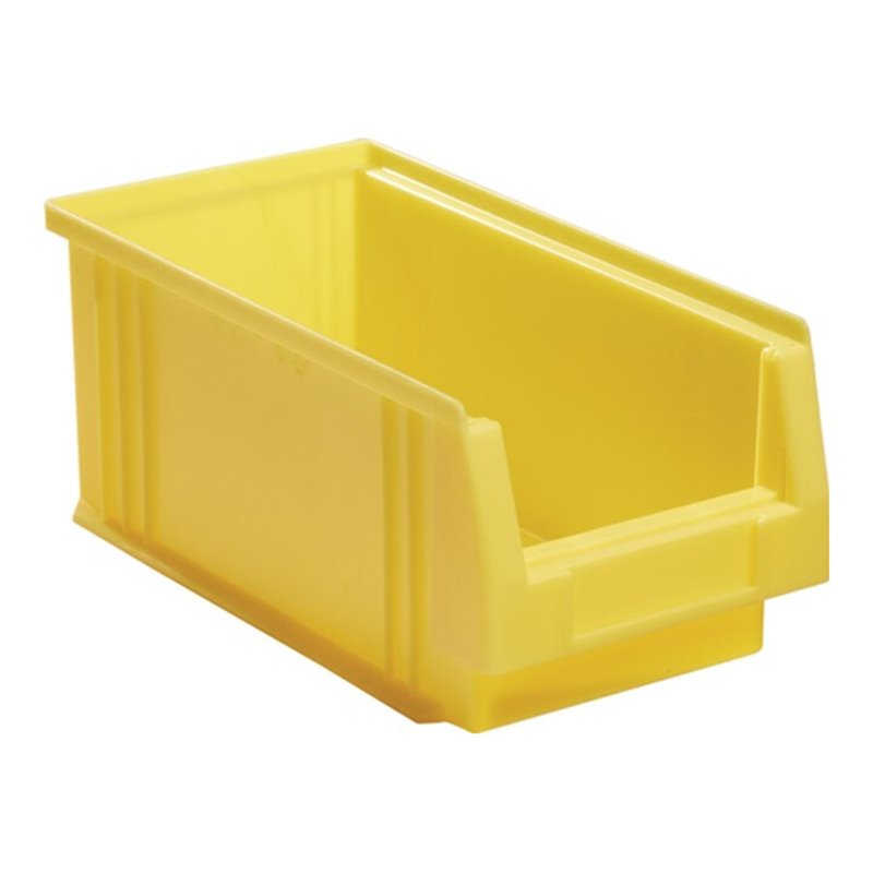 Sichtlagerkasten PLK L290xB150xH125mm PP gelb LA-KA-PE