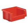 Sichtlagerkasten PLK L90xB102xH50mm PP rot LA-KA-PE