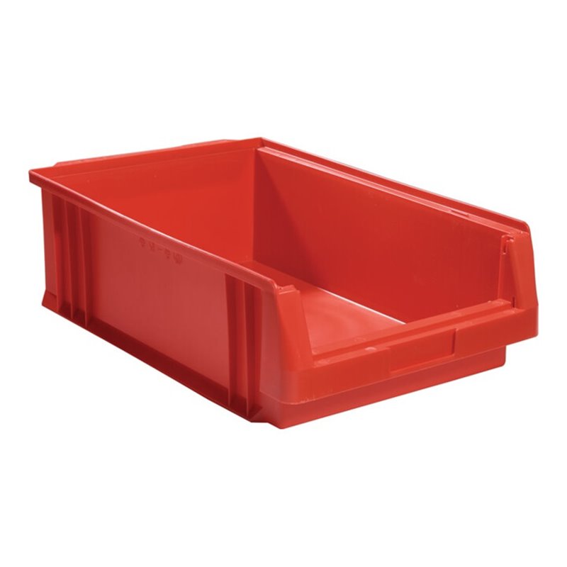 Sichtlagerkasten PLK L500xB315xH150mm PP rot LA-KA-PE