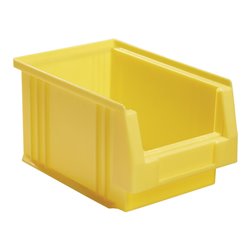 Sichtlagerkasten PLK L230xB150xH125mm PP gelb LA-KA-PE