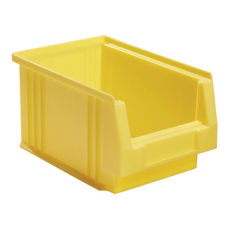 Sichtlagerkasten PLK L230xB150xH125mm PP gelb LA-KA-PE